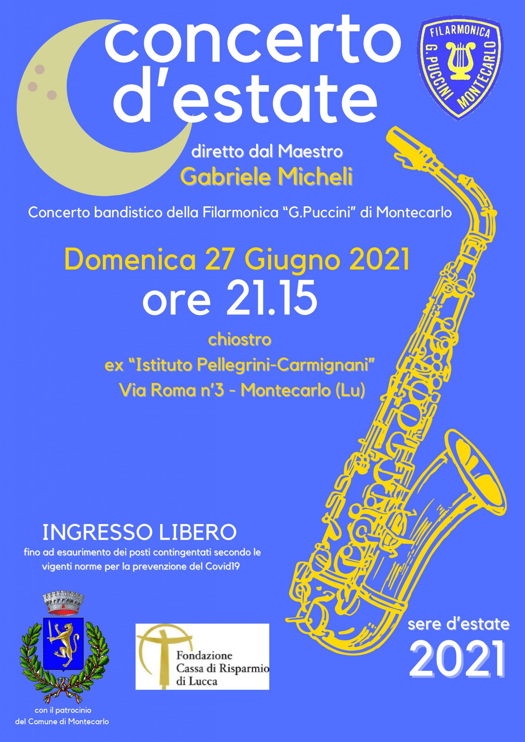 CONCERTO D’ESTATE!